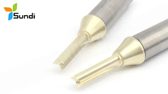 High-Quality with Zrn Coating 4mm 6mm 8mm 3 Flutes Woodworking Router Milling for CNC Machine